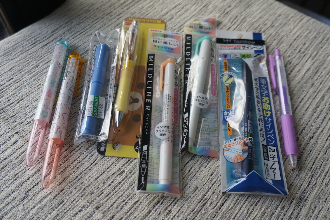 Stationery Haul from Japan Summer Trip – PENGUINS CREATIVE